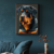 Quadro Decorativo Rottweiler Cubismo na internet