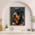 Quadro Decorativo Rottweiler Cubismo - comprar online