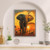 Imagem do Quadro Decorativo Elefante Selva