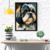 Quadro Decorativo Shih-tzu Cubismo