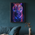 Quadro Decorativo Tigre Luz Neon - comprar online