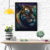 Quadro Decorativo Tigre Universo 02 - comprar online