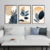 Trio Folhas Abstrato 02 - comprar online