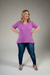 T-shirt Plus Size - Lavanda - comprar online