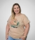 T-shirt Plus Size - Love Your Body (Nude)