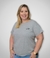 T-shirt Plus Size - Básica (Mescla)