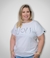 T-shirt Plus Size - Formas (Branca)