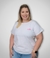 T-shirt Plus Size - Básica (Branca)