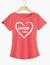 T-shirt Plus Size - Good Vibes (Rosa Neon) - comprar online