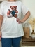 T-shirt Plus Size - Urso (Branca)