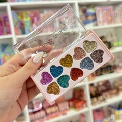 Paleta de Glitter Corazones