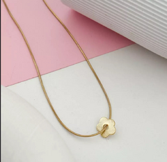 Collar Flor - Ac. Gold