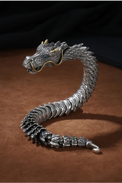 Pulsera de Dragón Serpiente 3D - comprar en línea