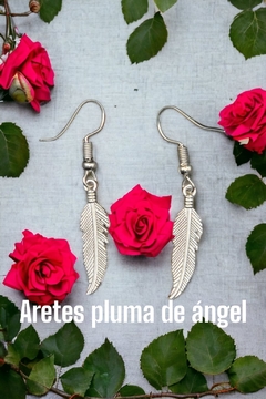 Aretes de Pluma de Ángel