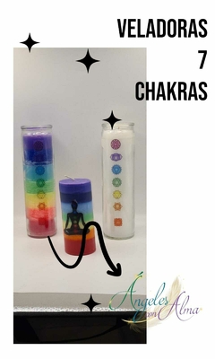 Veladoras 7 Chakras