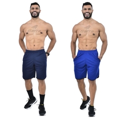 Kit 2 Bermudas masculinas Street Fitness para atividade física e academia - Garra Esportiva