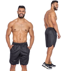 Kit 3 Bermudas masculinas Street Fitness para atividade física e academia