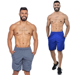 Kit 2 Bermudas masculinas Street Fitness para atividade física e academia - Garra Esportiva