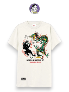 REMERA CLASIC PANTHER AND DRAGON