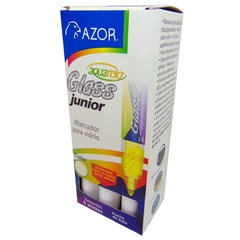 MARCADOR PARA VIDRIO AQUARELO JR BLANCO AZOR