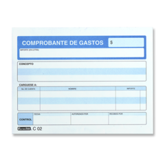 BLOCK FORMITEC COMPROBANTE DE GASTOS