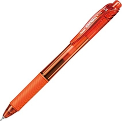 BOLIGRAFO RETRACTIL ENERGEL X .5 E.FINO NARANJA PENTEL