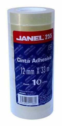 CINTA ADHESIVA JANEL 255 12 X 33