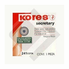 CINTA SECRETARY PARA CALCULADORA KORES 241