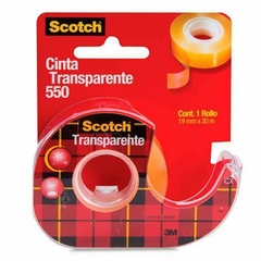 CINTA ADHESIVA SCOTCH 550 12MM X 30M C/DESPACHADOR