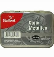 COJIN METALICO STAFFORD 9.5 X 6.5 CM CHICO