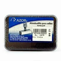 COJIN PARA SELLOS METALICO 9.5 X 6.5 CM AZOR