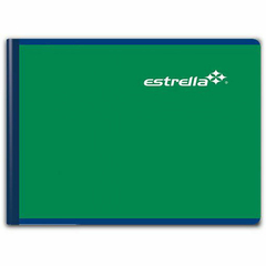 CUADERNO ITALIANO COSIDO BLANCO 100H ESTRELLA