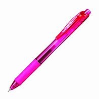 BOLIGRAFO RETRACTIL ENERGEL X .5 E.FINO ROSA PENTEL