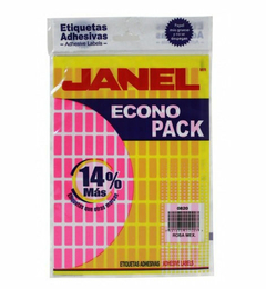 ETIQUETA JANEL ECO FILE No.20 ROSA