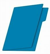 FOLDER CARTA INTENSO AZUL REY