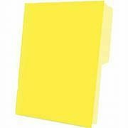 FOLDER CARTA AMARILLO INTENSO