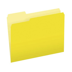 FOLDER OFICIO AMARILLO CLARO