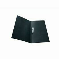 FOLDER PLASTICO PALANCA CARTA NEGRO ESSELTE