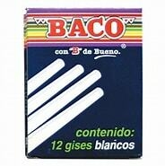 GIS BLANCO CAJA CON 12 BACO