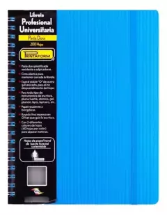 LIBRETA PROFESIONAL PRINTAFORM PASTA DURA UNIV. 200H RAYA