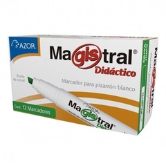 MARCADOR PARA PIZARRON MAGISTRAL DIDACTICO VERDE AZOR