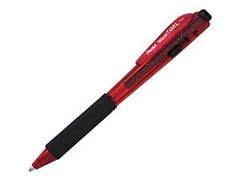 BOLIGRAFO WOW GEL RETRACTIL .7 MED.ROJO PENTEL