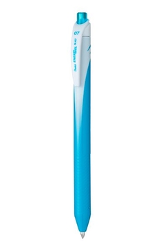 BOLIGRAFO PENTEL ENERGEL RETRAC .7 MEDIAN AZUL CIELO