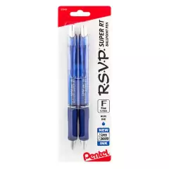 BOLIGRAFO RSVP ERGONOMICO .7 FINO AZUL. PENTEL