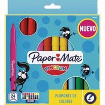 PLUMON PAPER MATE ESTUCHE C/24 BEROL