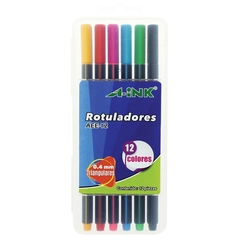 PLUMON ROTULADOR 4MM COL.ESTUCHE C/12 ARTLINE