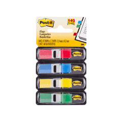 POST IT MINIBANDERITAS COLORES C/4 3M