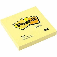 POST IT 654 3 X 3 AMARILLO 3M