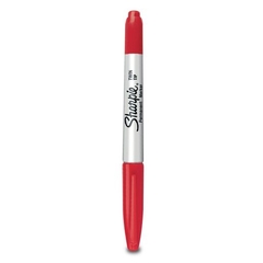 MARCADOR SHARPIE DOBLE PUNTA/TWIN TIP ROJO