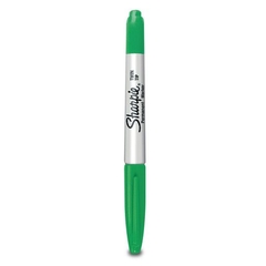 MARCADOR SHARPIE DOBLE PUNTA/TWIN TIP VERDE